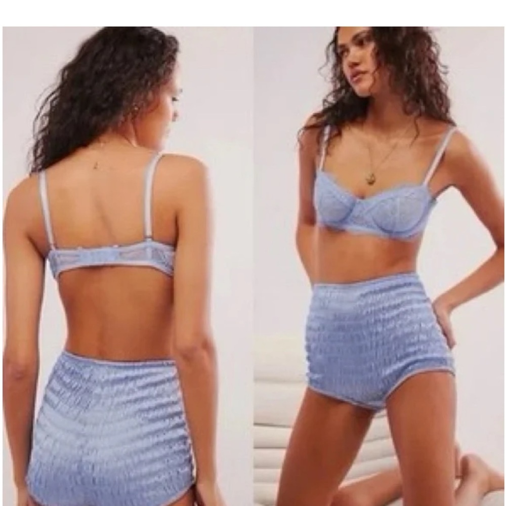 Free People Intimately Ruched Shorties - NWOT